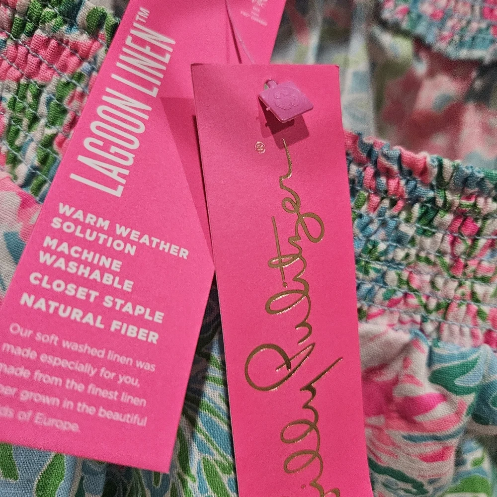 Lilly Pulitzer Puff Sleeve Top - Picture 3 of 3